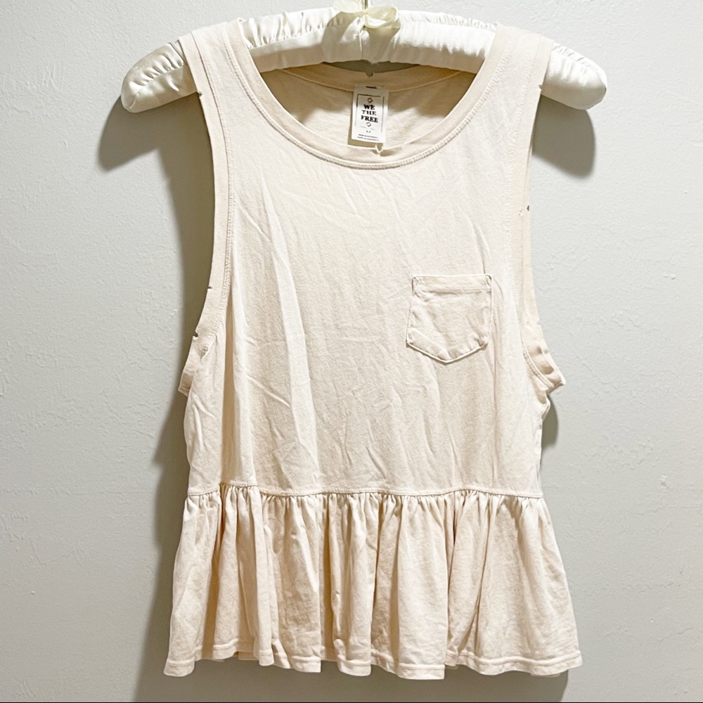 WE THE FREE PEOPLE CONTINENTAL Peplum Top - Picture 2 of 8